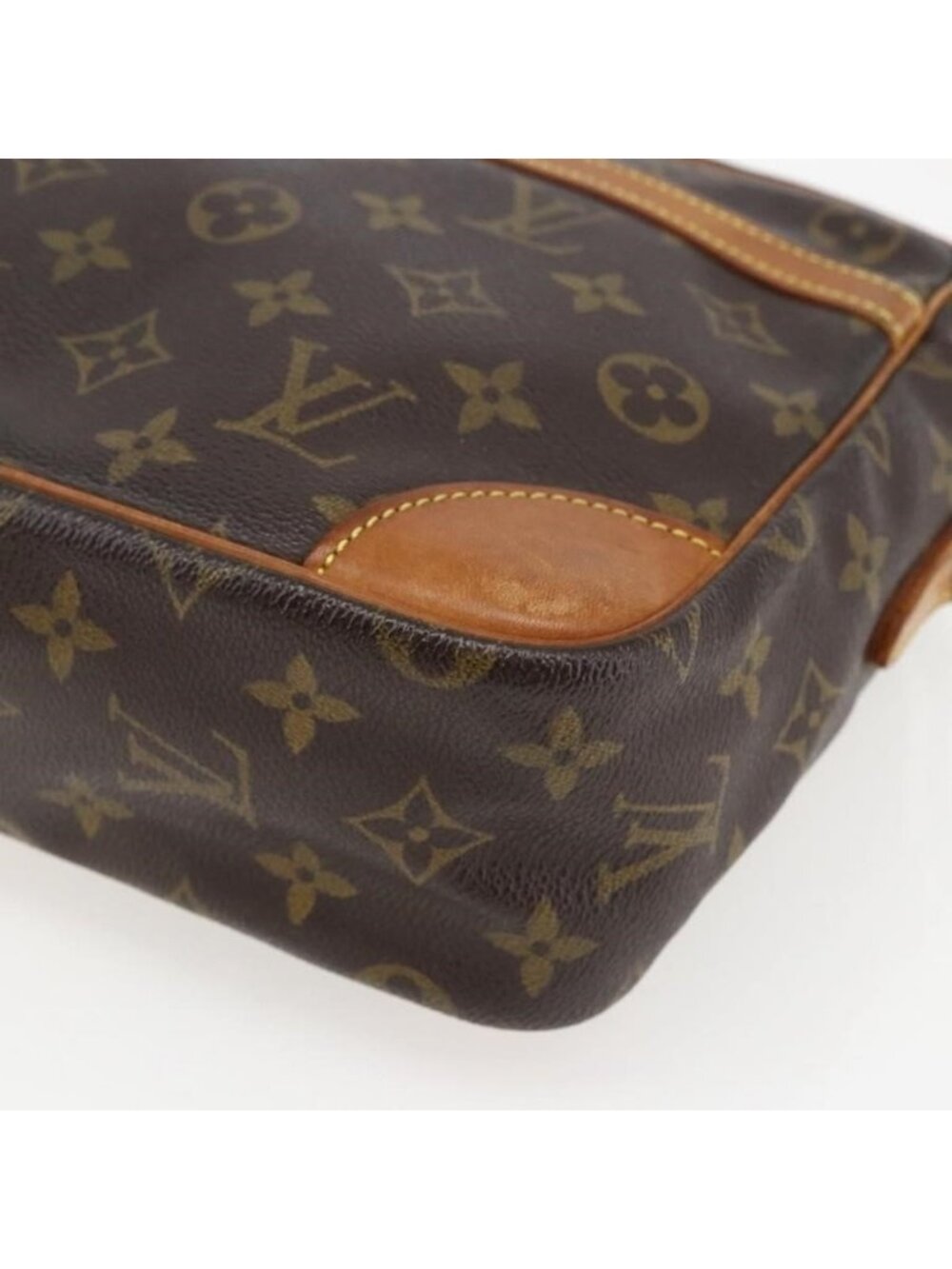 Authentic LOUIS VUITTON Monogram Trocadero 30 Shoulder Bag M51272 LV - Picture 6 of 16